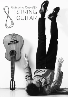 Giacomo Copiello with the eight-string Brahms Guitar 
